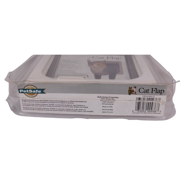 Cat Flap door By Pet Safe Magnetic Cat/Sm Dog Door With Lock Made In USA HG9-182 - Picture 4 of 4